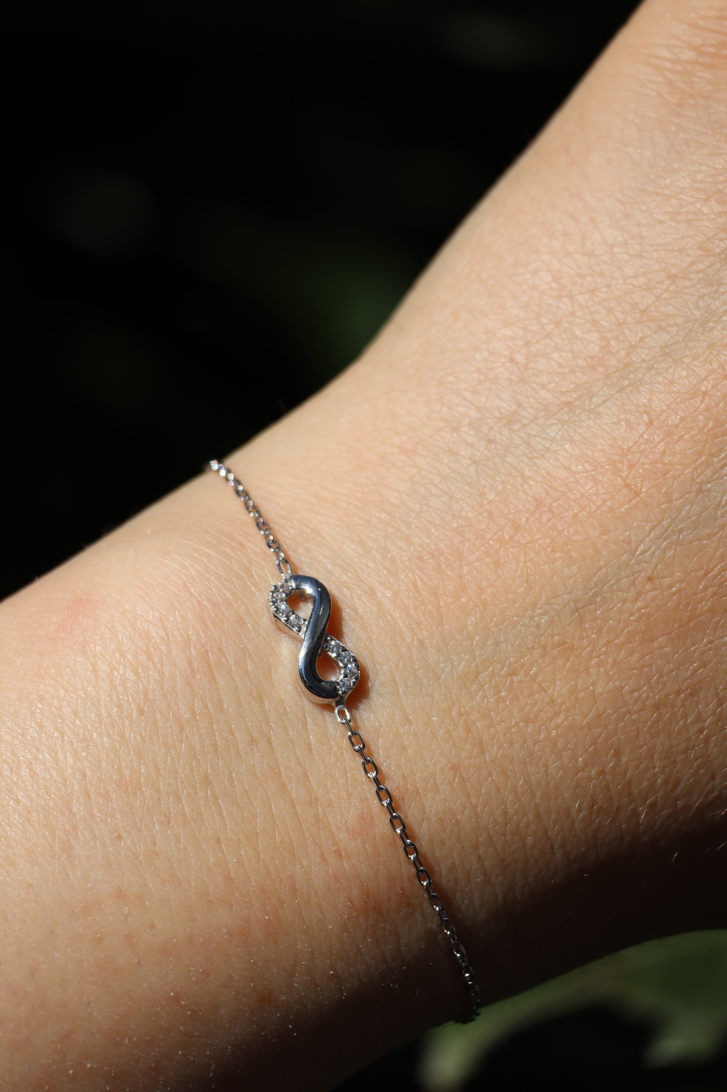 Silberarmband Infinity, Silber 925er