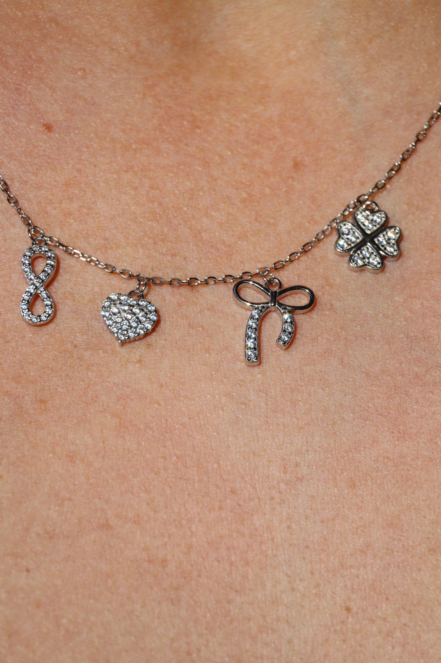 Halskette Symbols, Silber 925er