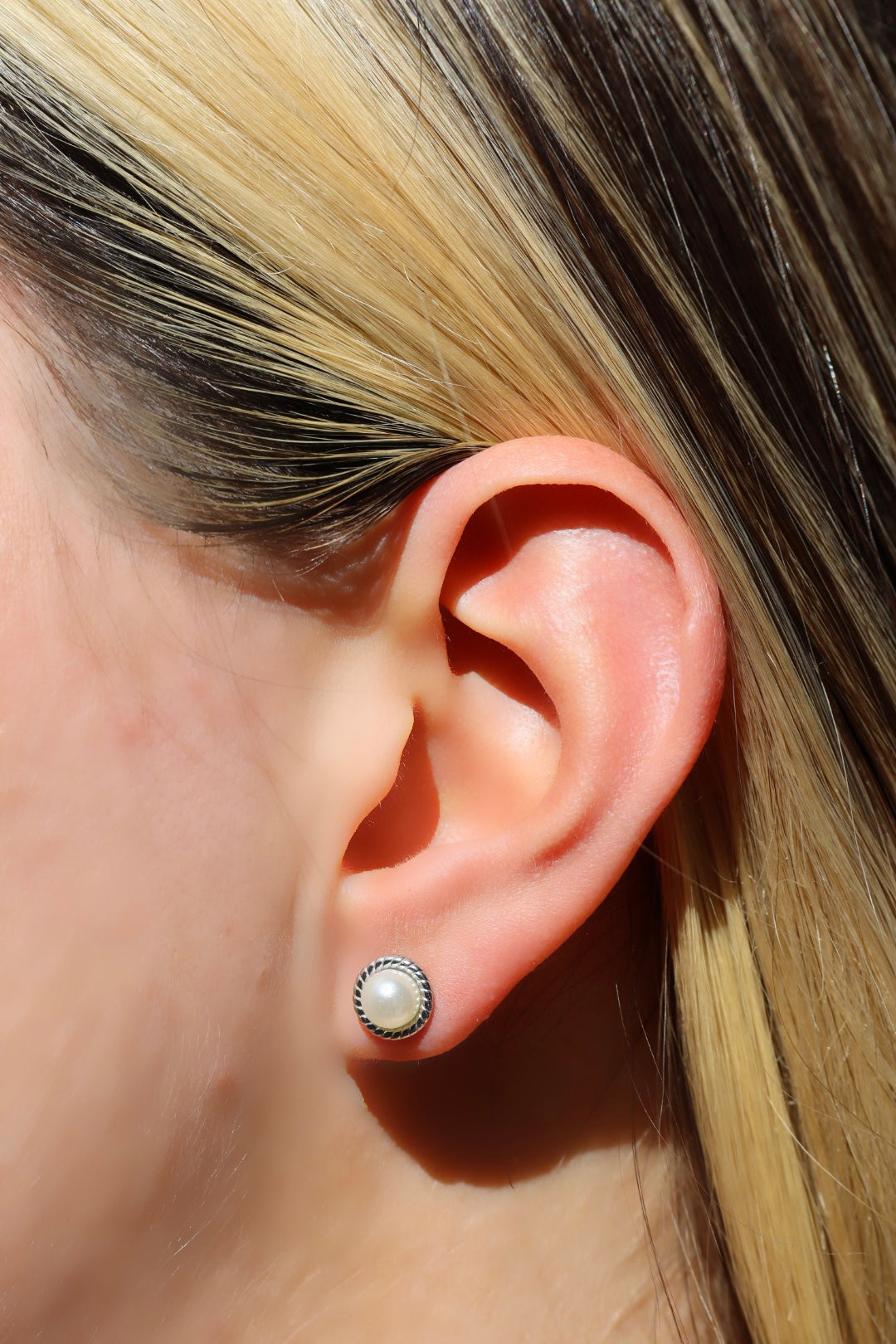 Ohrringe PERLE, Silber 925er