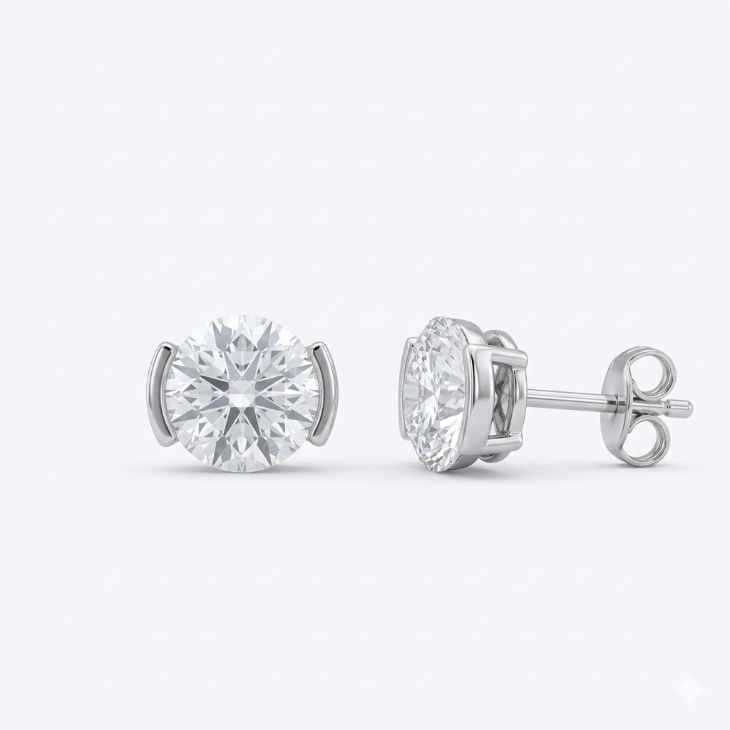 Ohrringe ZIRKONIA, Silber 925er