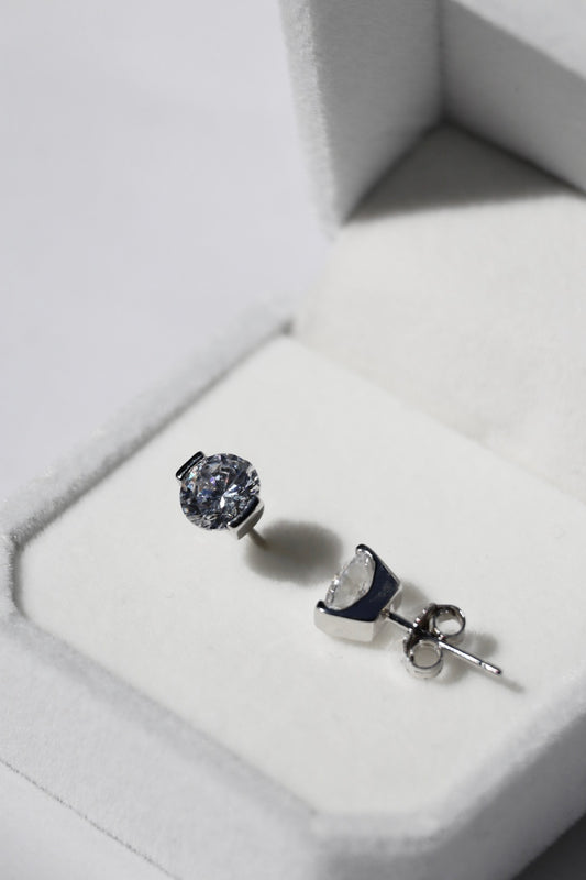 Ohrringe ZIRKONIA, Silber 925er