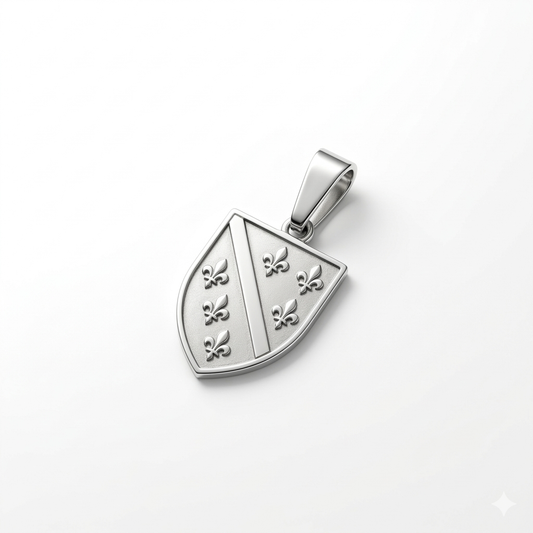 Anhänger Bosnien, Silber 925er