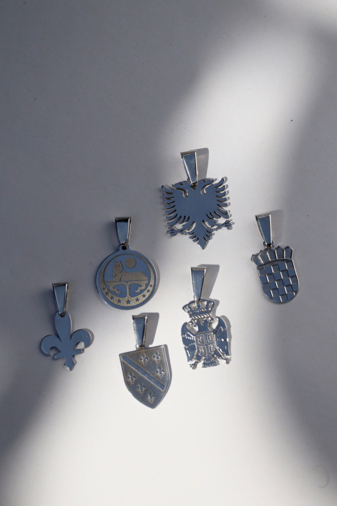 Anhänger Kroatien, Silber 925er