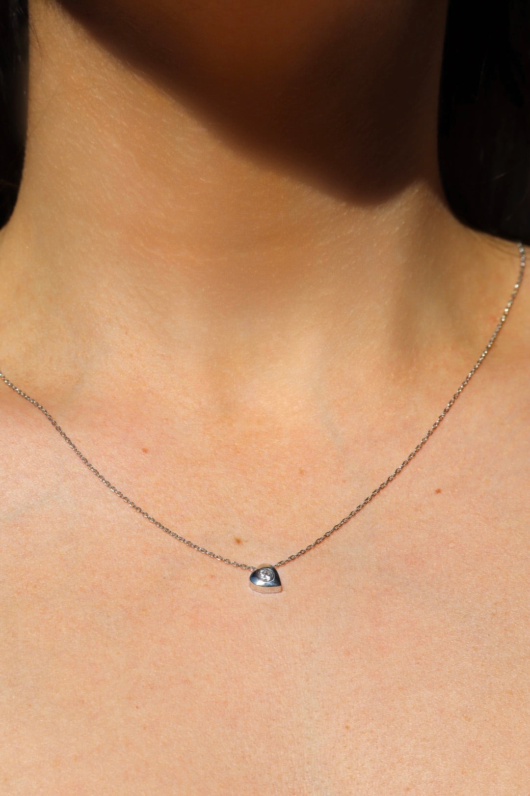 Halskette Herz, Silber 925er