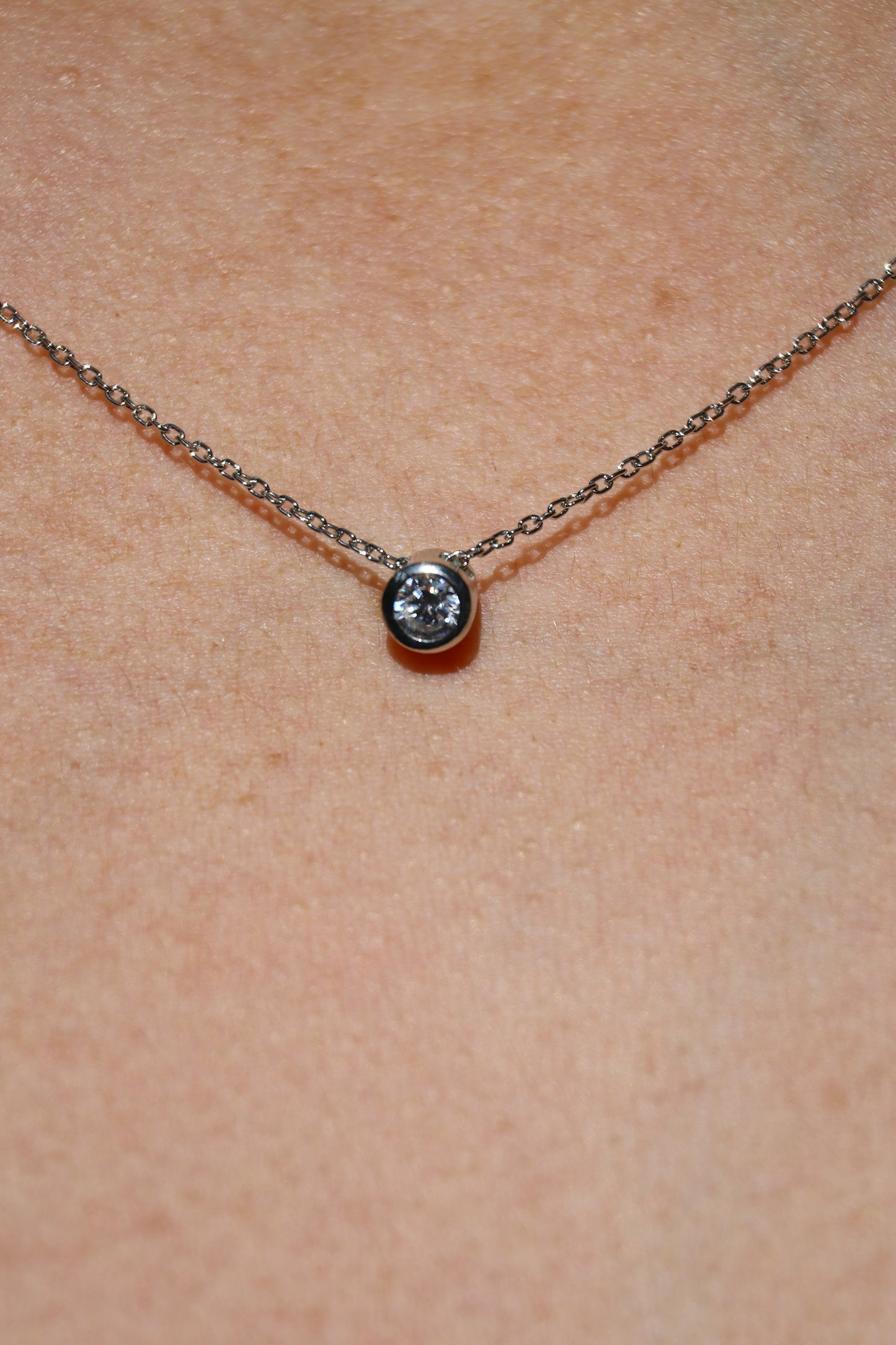 Halskette Zirkonia, Silber 925er