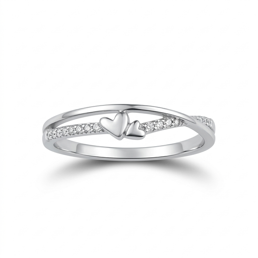 Silber Ring Amore, Silber 925er
