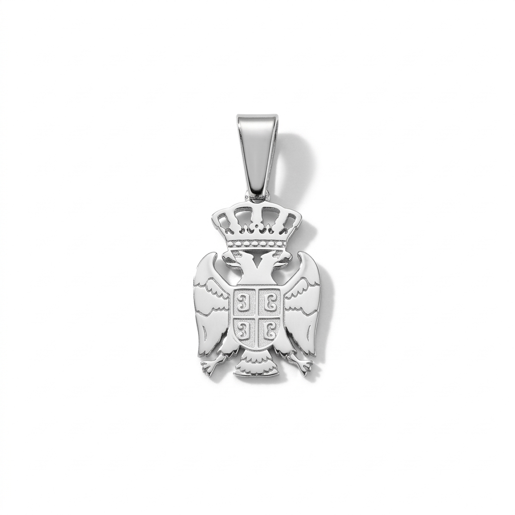 Anhänger Serbien, Silber 925er