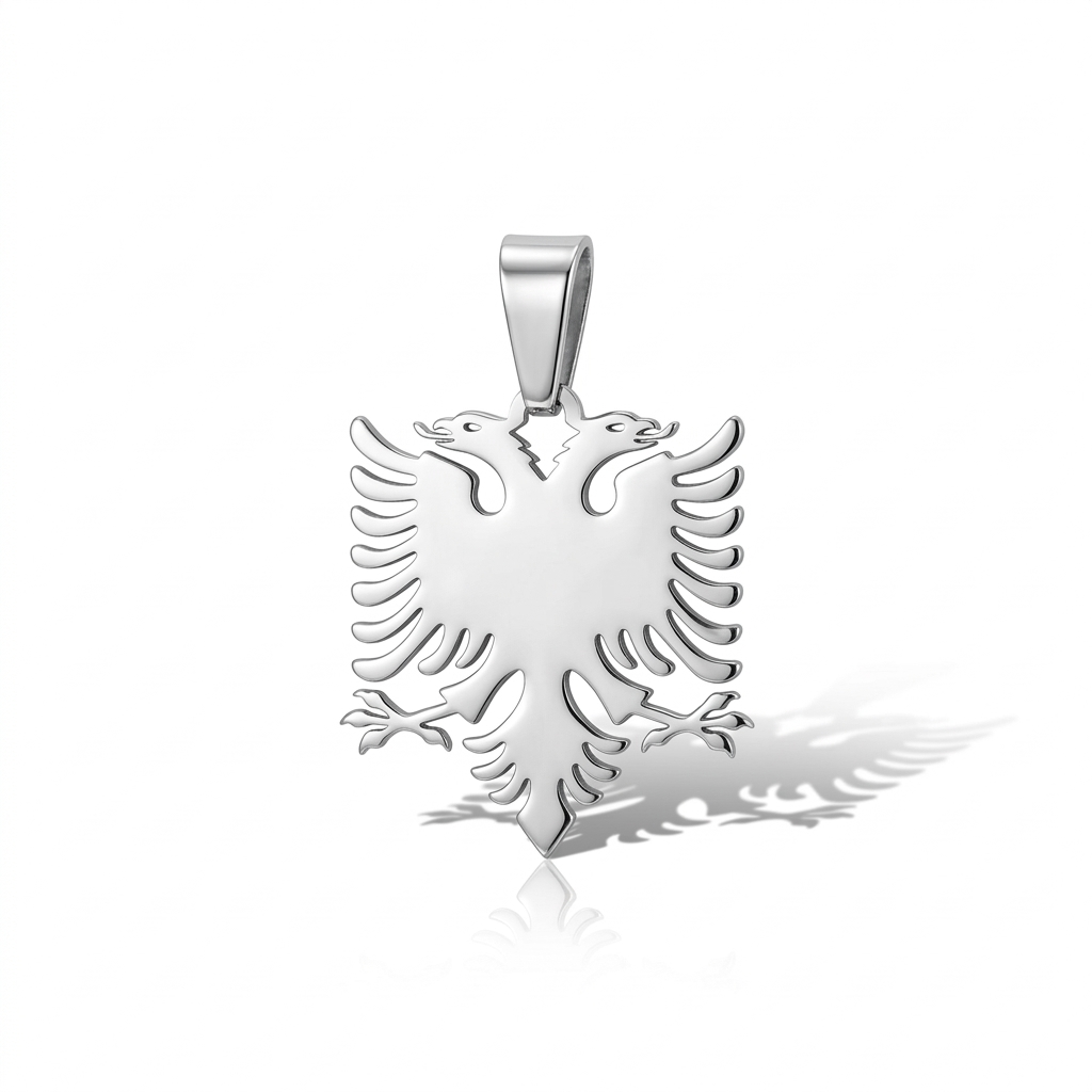Anhänger Albanien, Silber 925er