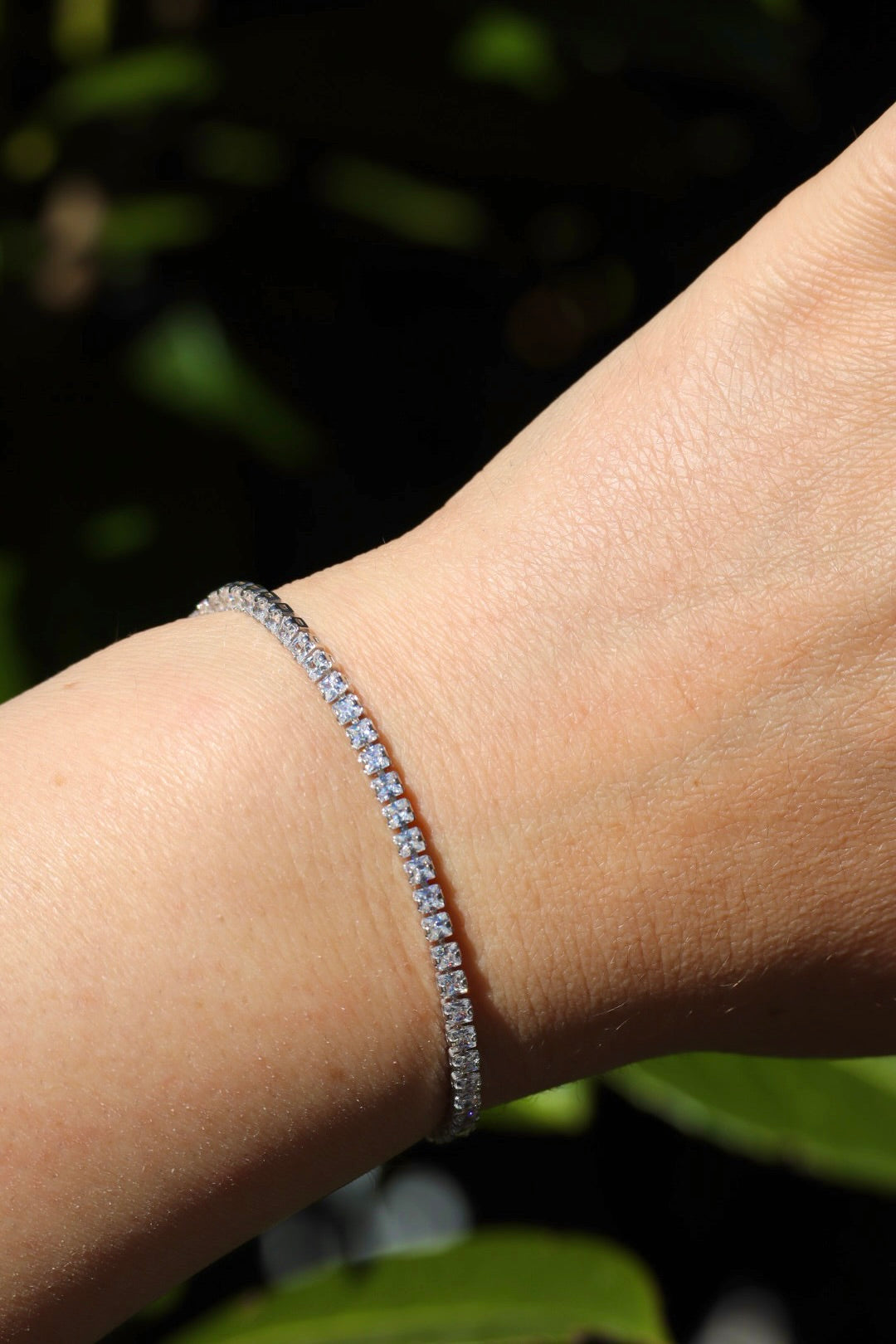 Silberarmband ZIRKONIA