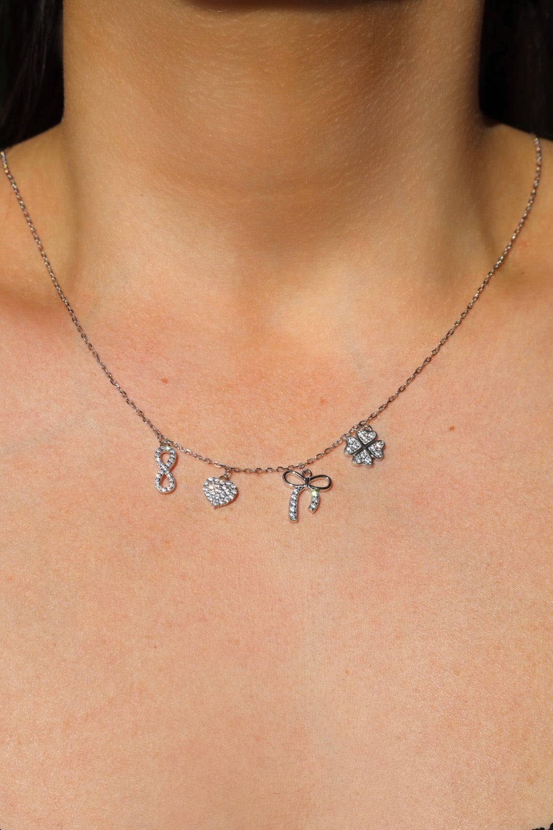 Halskette Symbols, Silber 925er