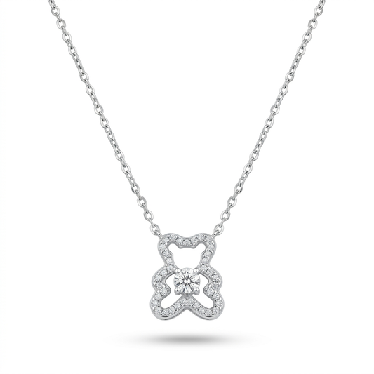 Halskette Teddy, Silber 925er