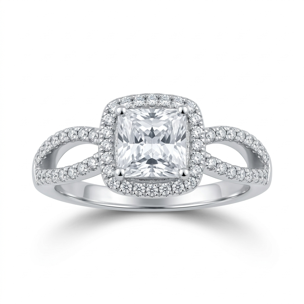 Silber Ring ZIRKONIA Leona, Silber 925er