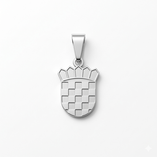Anhänger Kroatien, Silber 925er