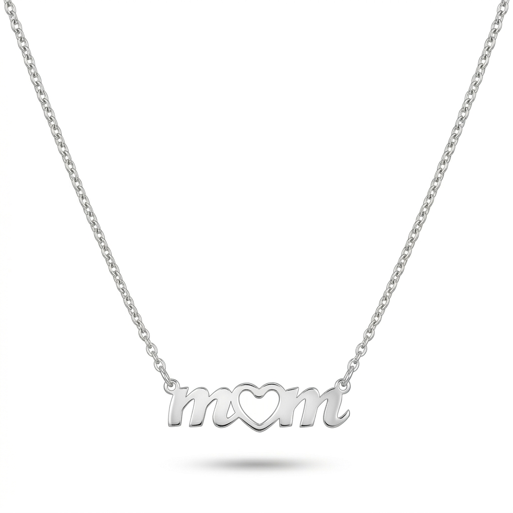 Halskette MOM, Silber 925er
