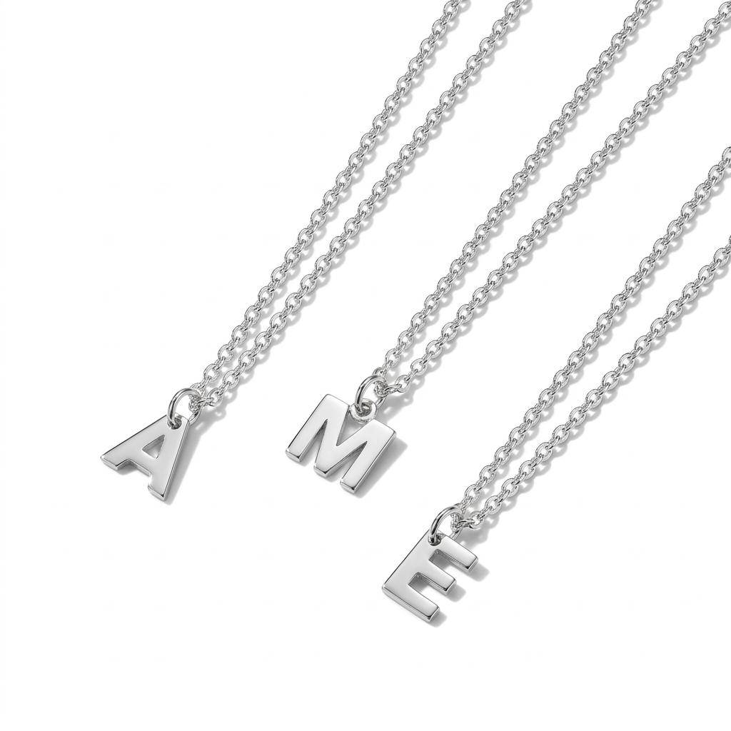 Halskette A-Z, Silber 925er