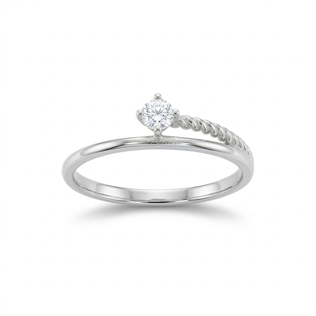 Ring Zirkonia, 925er Silber