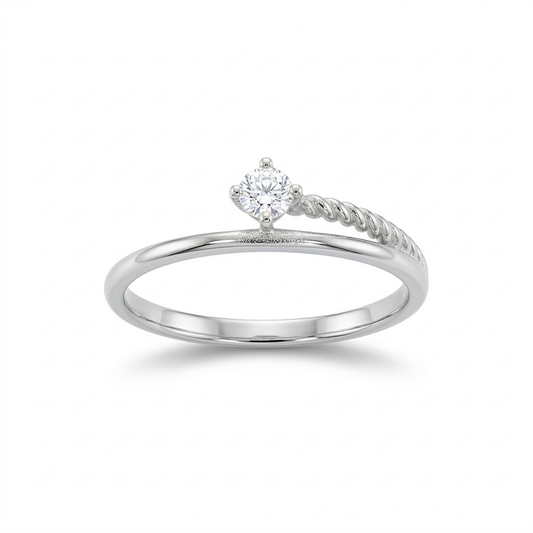 Ring Zirkonia, 925er Silber