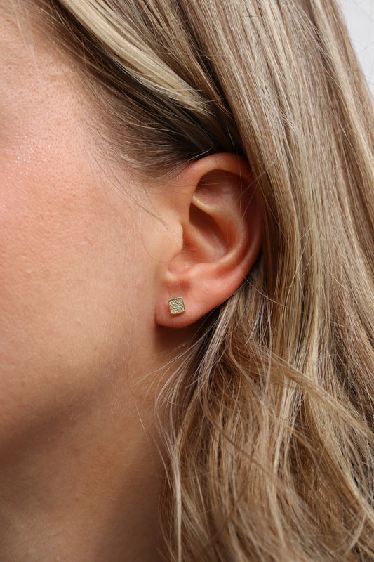 Ohrringe TINA, 925er Silber vergoldet