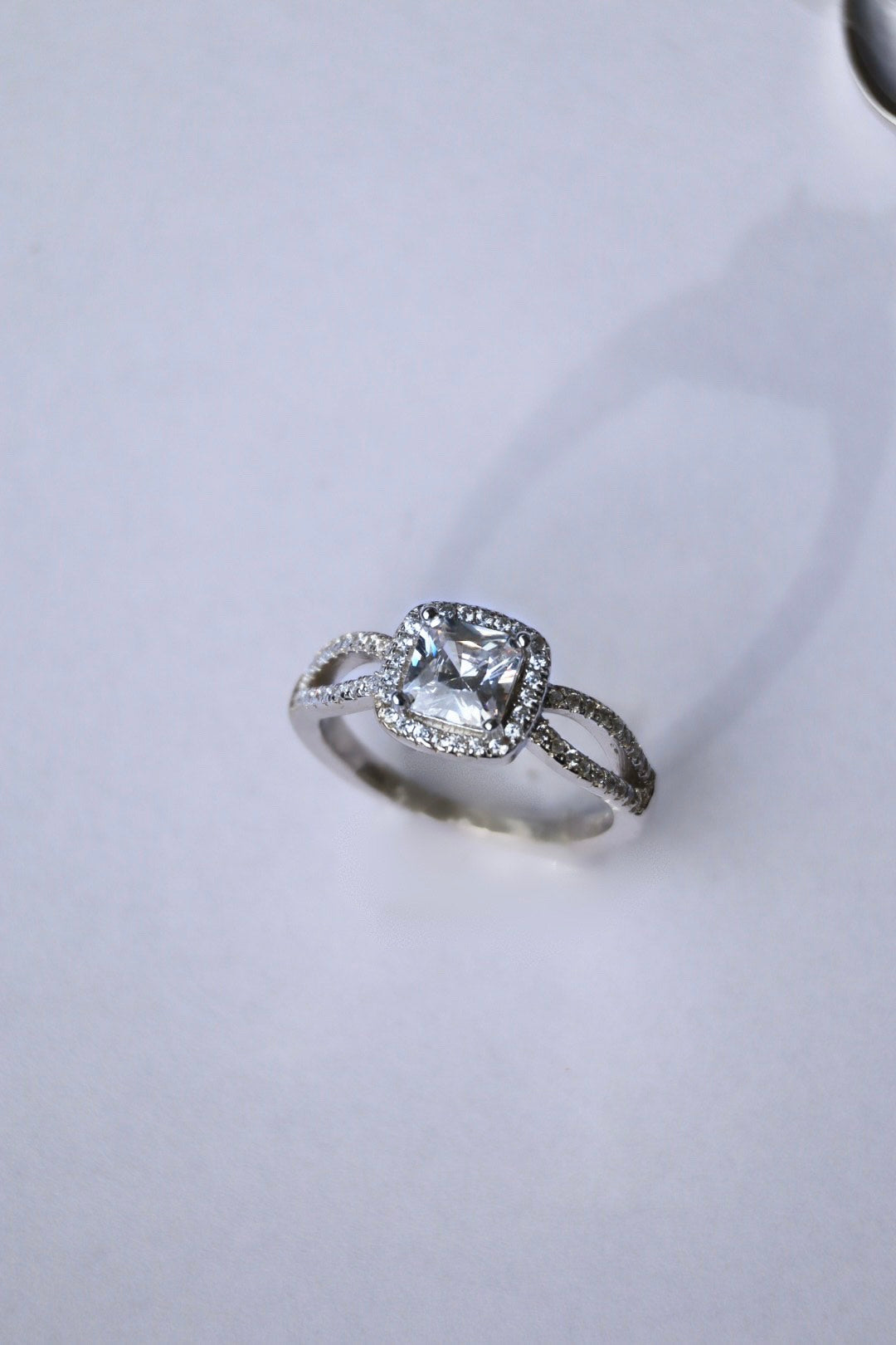 Silber Ring ZIRKONIA Leona, Silber 925er